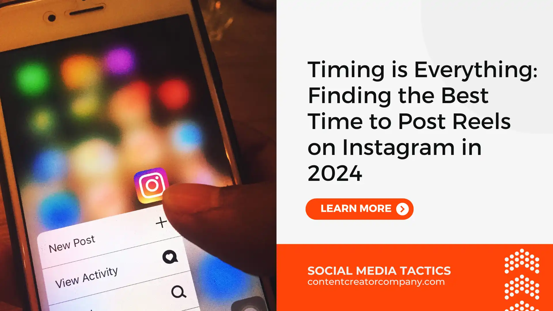 Timing is Everything: Finding the Best Time to Post Reels on Instagram in 2024